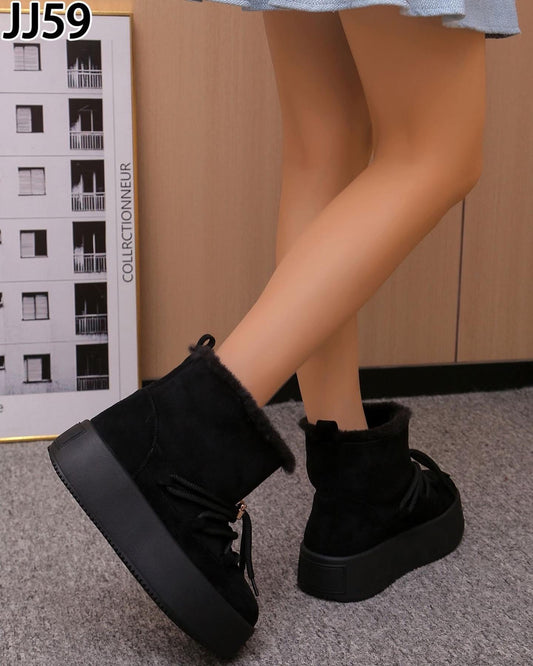 Botki damskie JJ59 BLACK