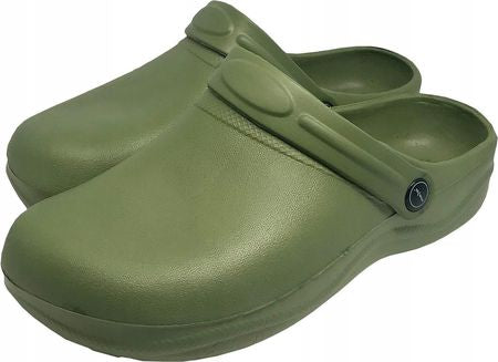 KROKSY MĘSKIE KLAPKI buty chodaki F006 (41-46) D.Green