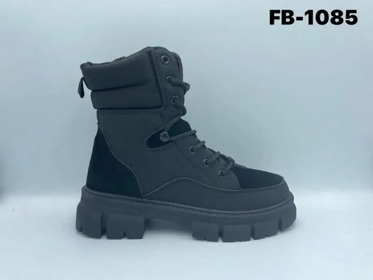 Botki damskie (36-41, 12par) FB-1085 BLACK