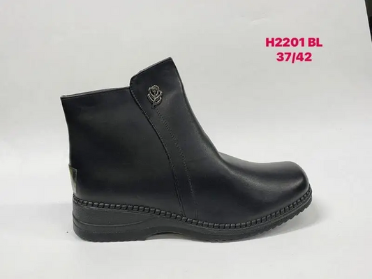 Botki Babcine (37-42, 12par) H2201 BL BLACK