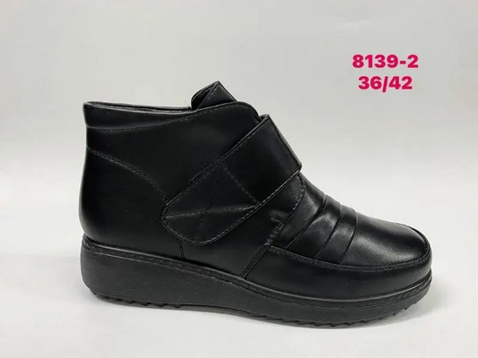 Botki Babcine (36-42, 12par) 8139-2 BLACK