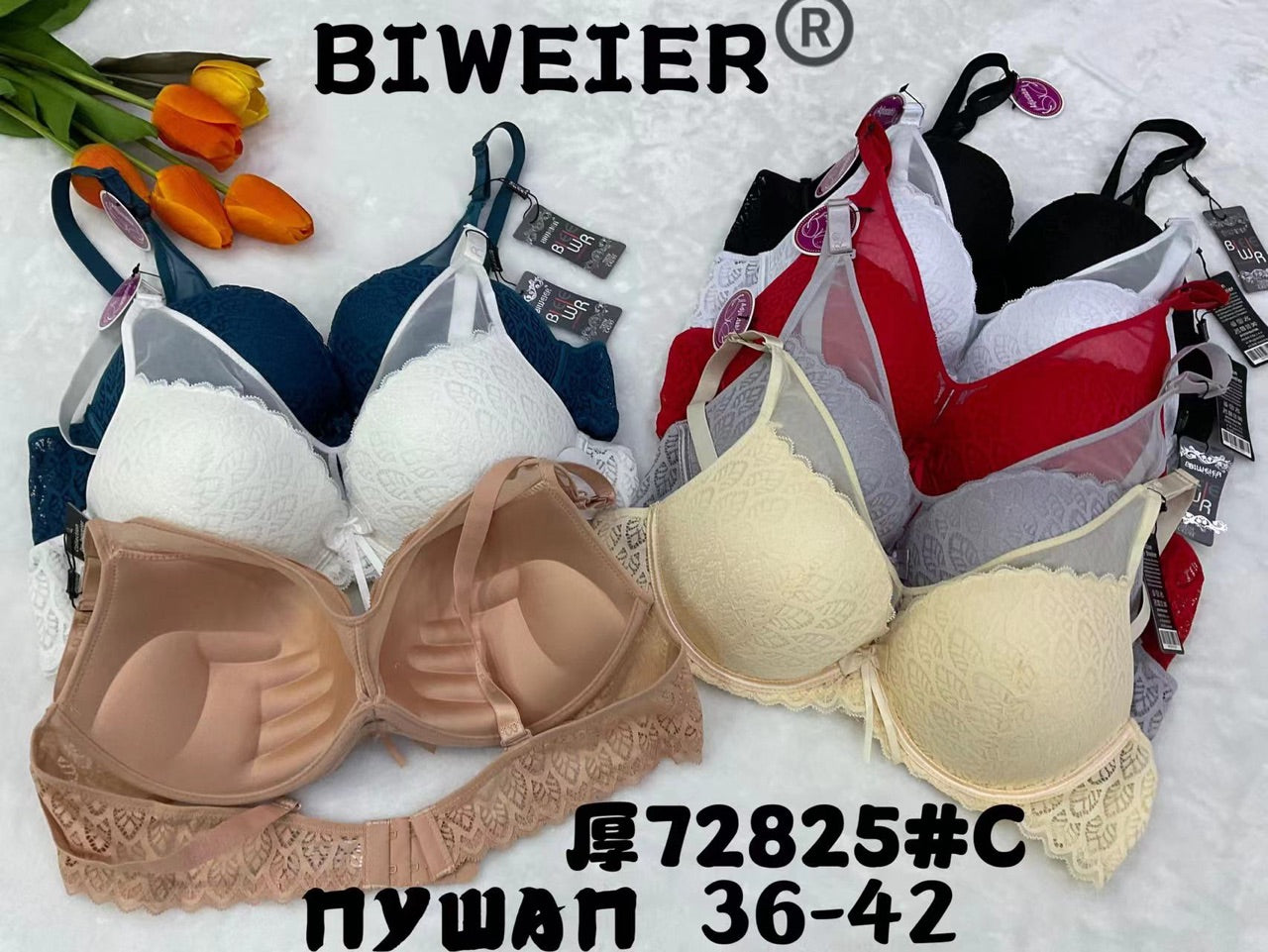 Biustonosz C (36-42, 6 szt) 72825#C