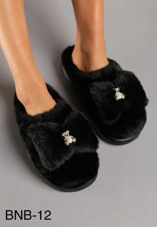 Kapcie Damskie BNB-12 (36-41,12p) Black