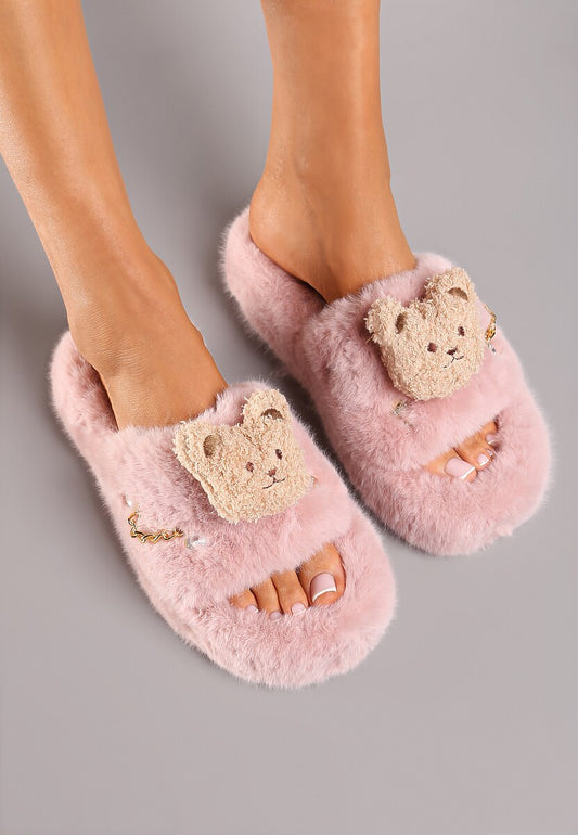Kapcie Damskie bg190 (36-41,12p) Pink