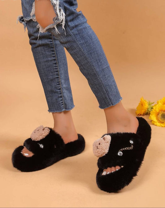 Kapcie Damskie bg190 (36-41,12p) Black