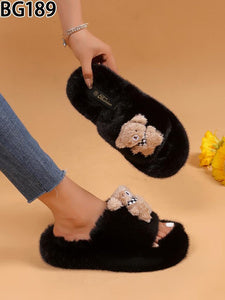 Kapcie Damskie bg189 (36-41,12p) Black