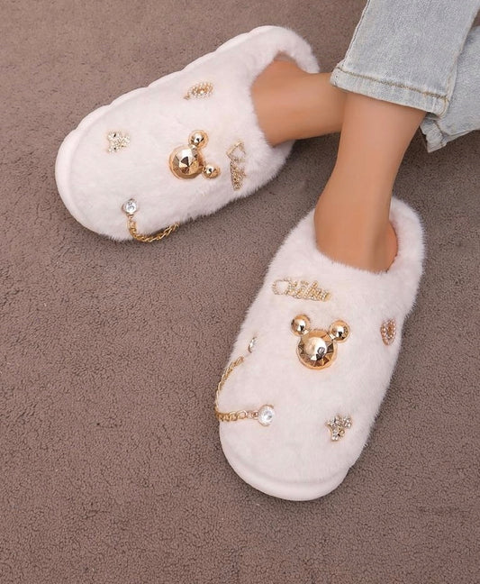 Kapcie Damskie Bg186 (36-41,12p) White
