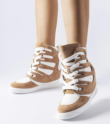 Botki Damskie (36-41) 12Par NS376 Khaki