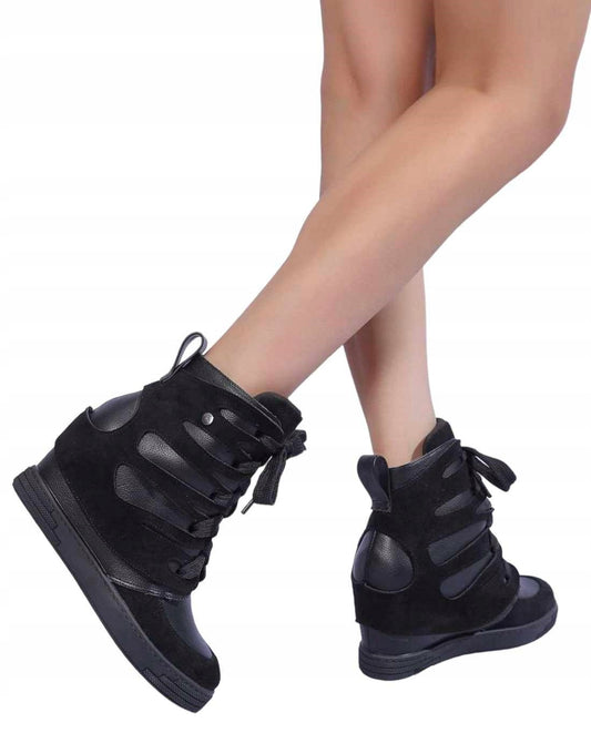 Botki Damskie (36-41) 12Par NS376 Black