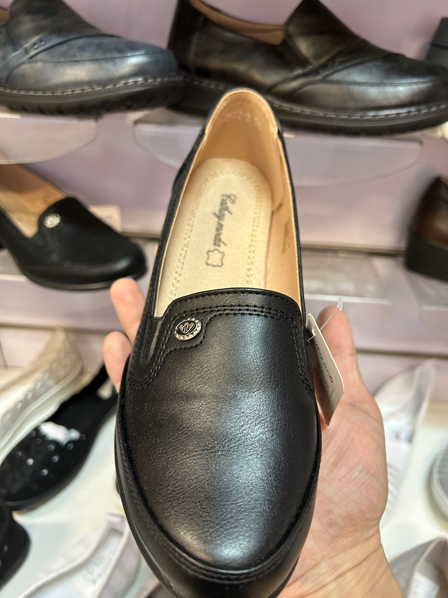 Półbuty na obcasie (36-41) 12P 2562-2 black
