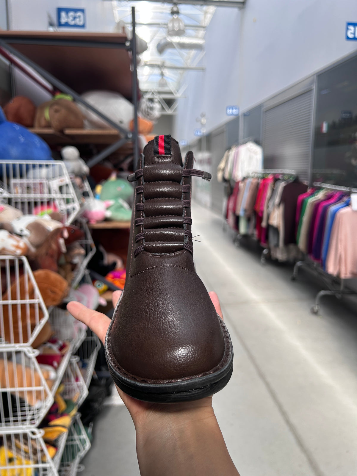 Botki Damskie (36-42) 12Par D25311-33 BROWN