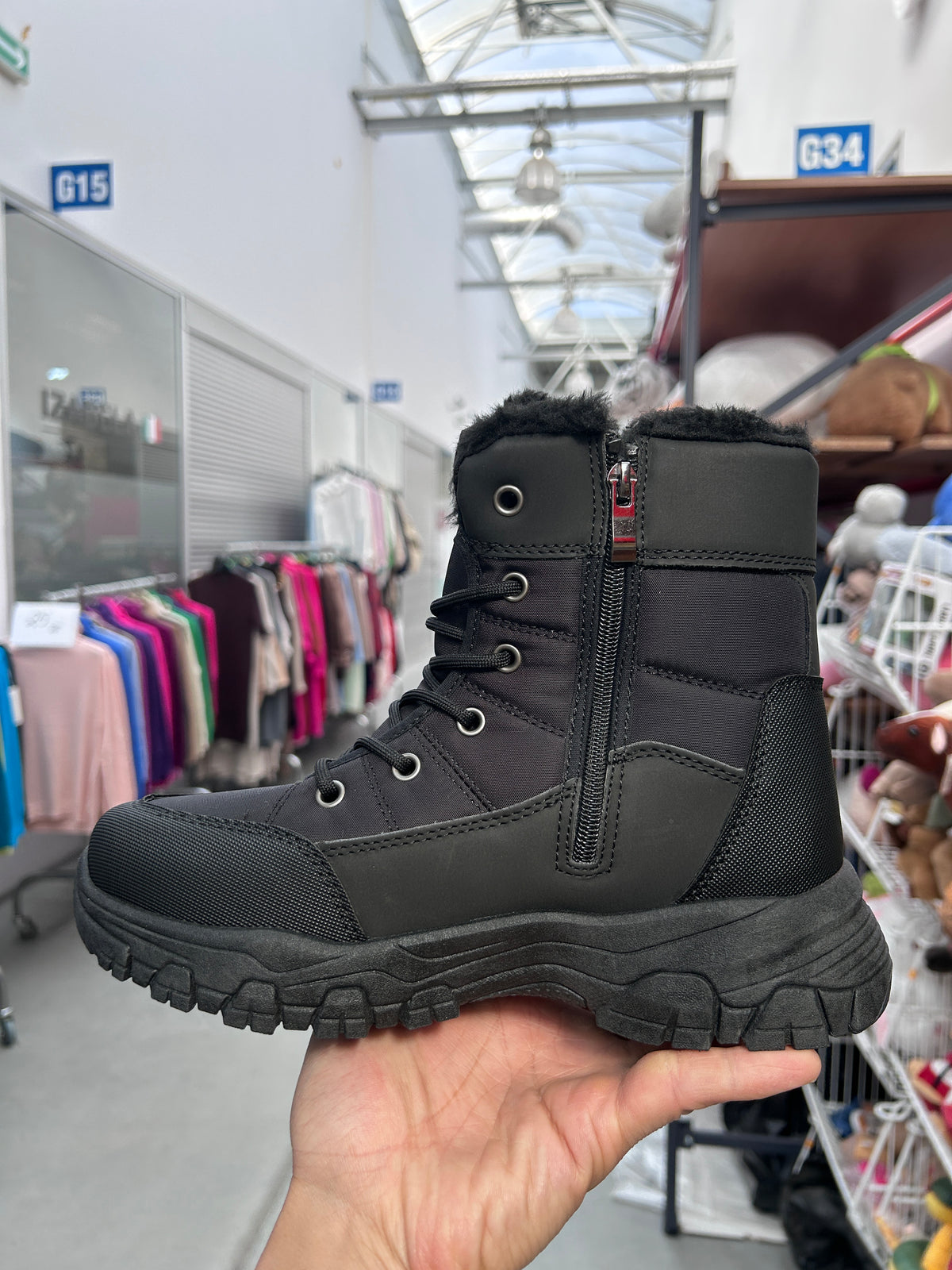 Botki Śniegowce damskie (36-41, 12par) D9173-21