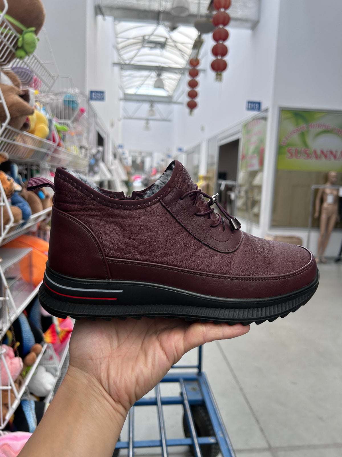 Botki Damskie (36-42) 12Par D2753-7 RED