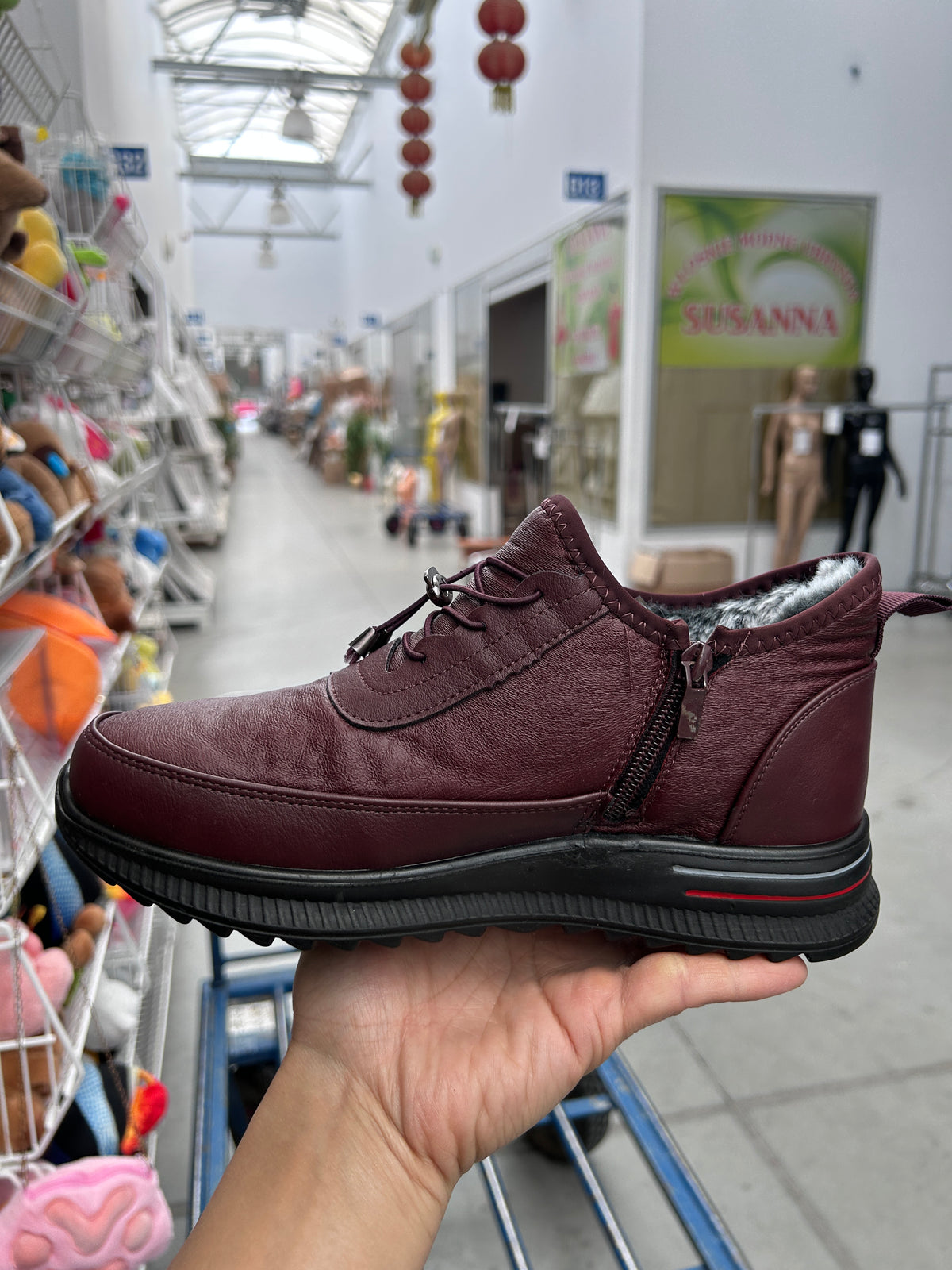 Botki Damskie (36-42) 12Par D2753-7 RED