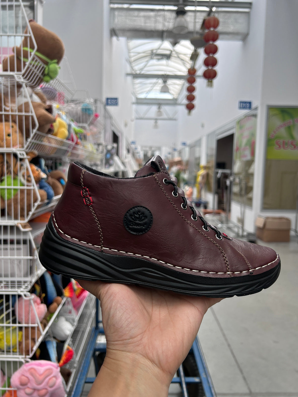 Botki Damskie (36-41) 12Par 9592-4 RED