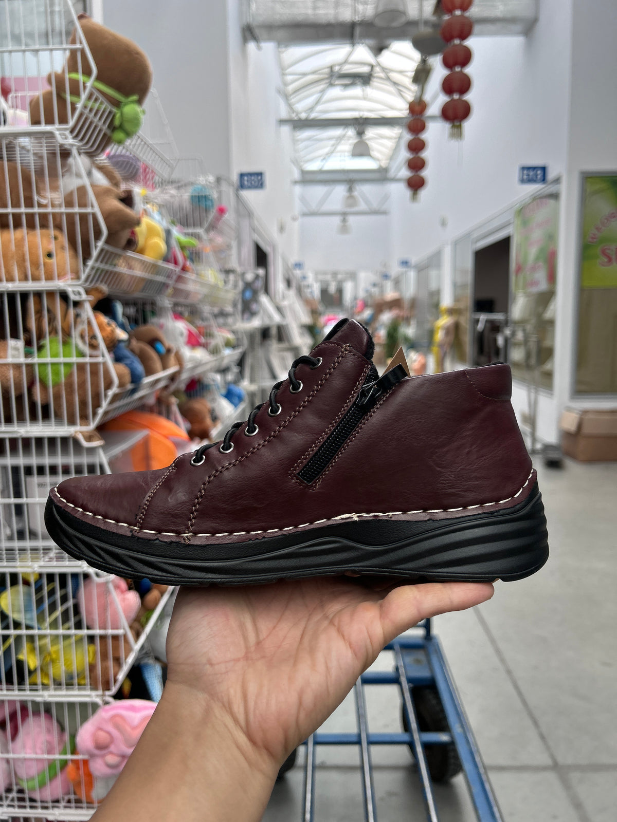 Botki Damskie (36-41) 12Par 9592-4 RED