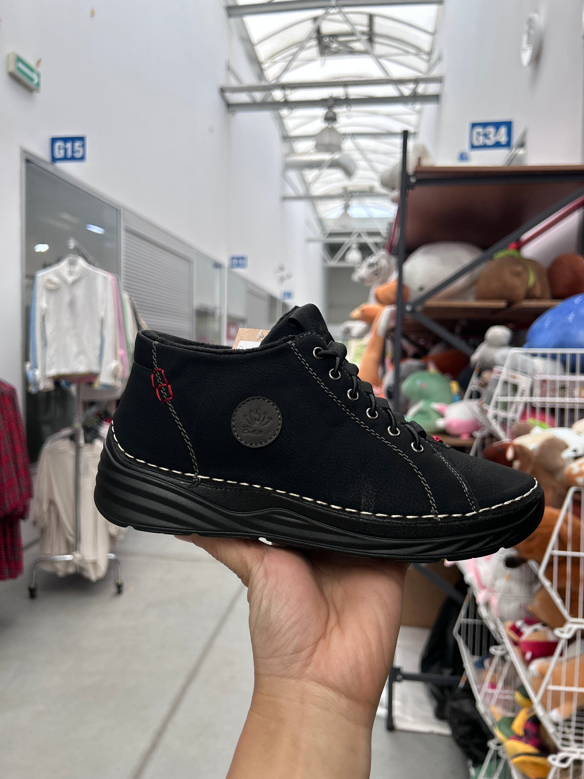 Botki Damskie (36-41) 12Par 9592-1 BLACK