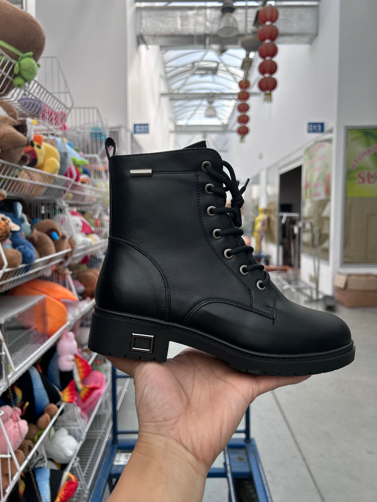 Botki Damskie (36-41) 12Par 2910-1 BLACK