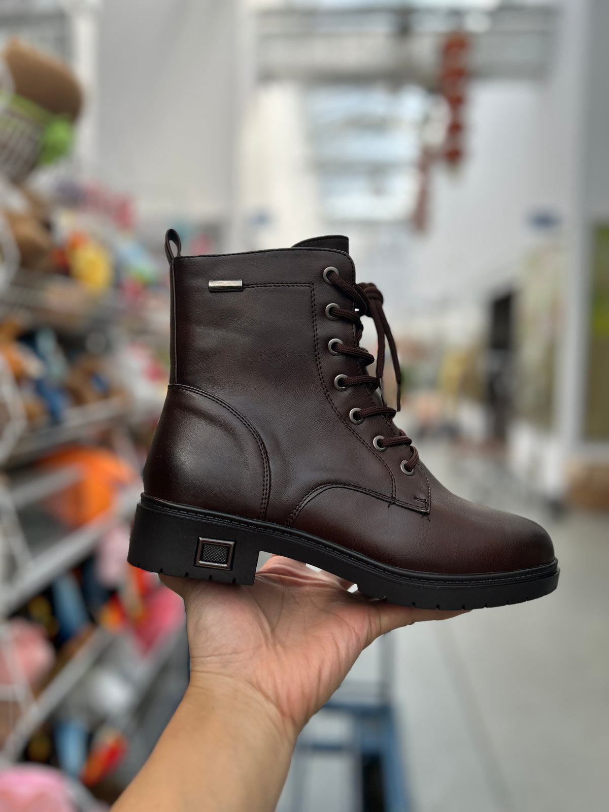 Botki Damskie (36-41) 12Par 2910-4 BROWN