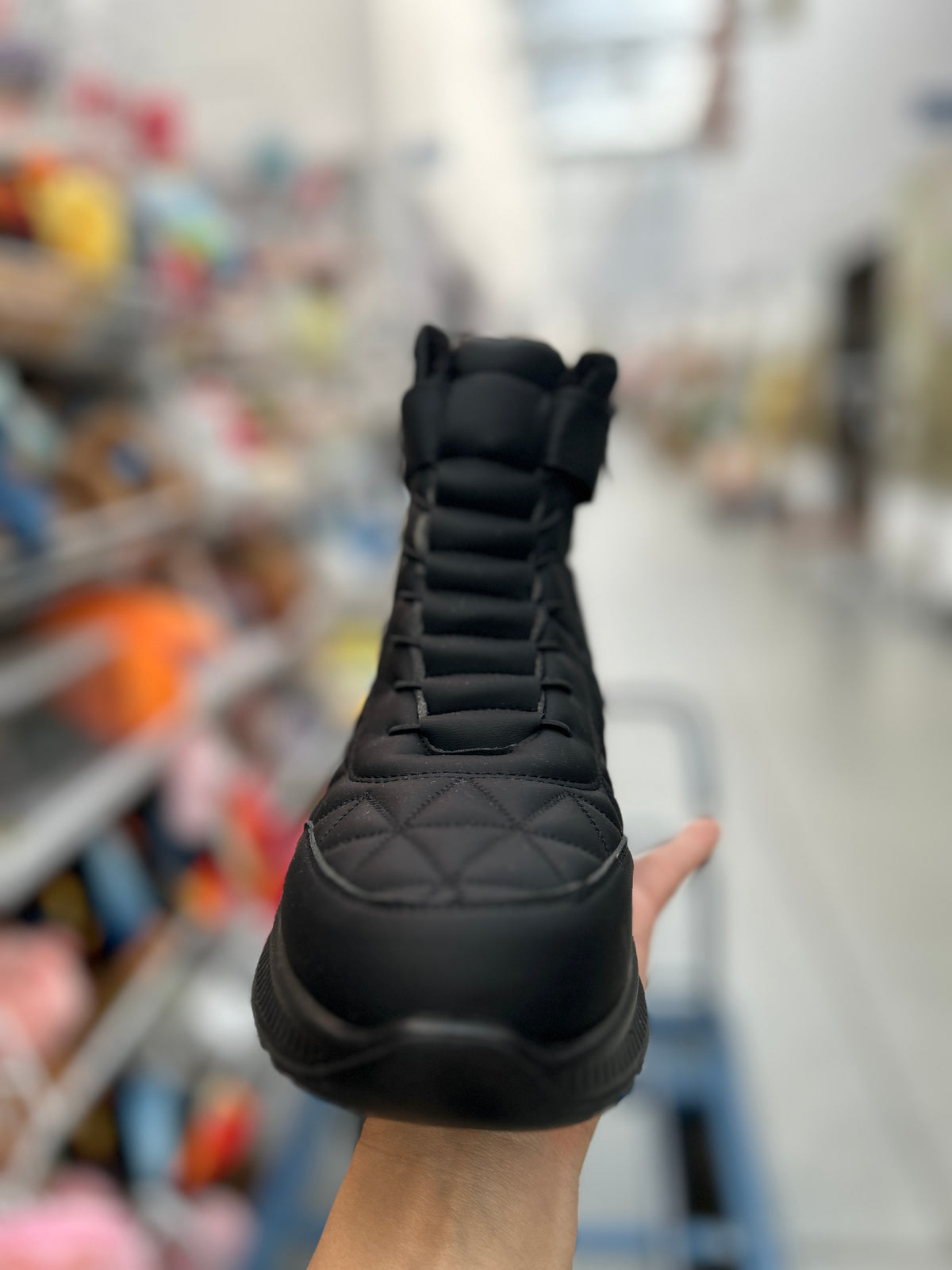 Botki Śniegowce damskie (36-42, 12par) D1506-1 BLACK