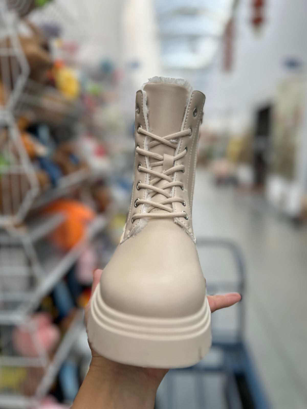 Botki Śniegowce damskie (36-41, 12par) D6501-4 BEIGE