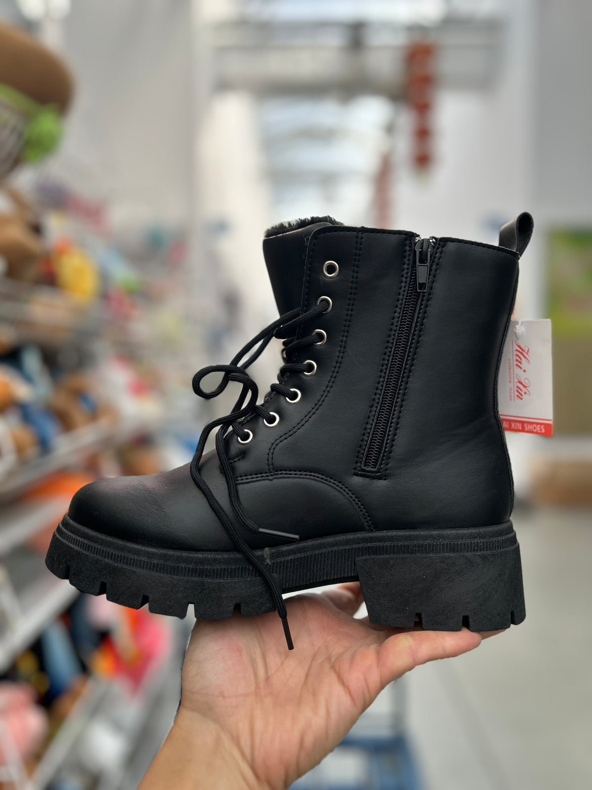Botki Śniegowce damskie (36-41, 12par) D6501-21 BLACK