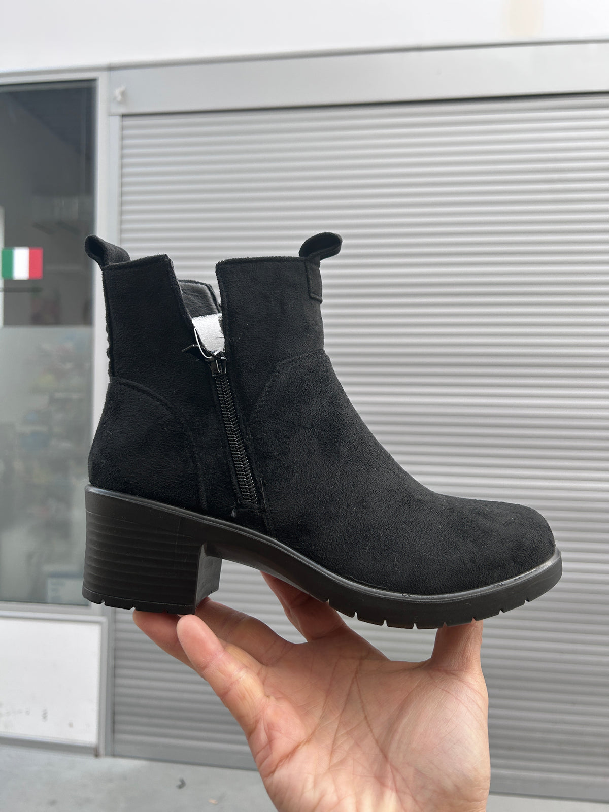 Botki Damskie (36-42) 12Par D7137-21 ALL BLACK