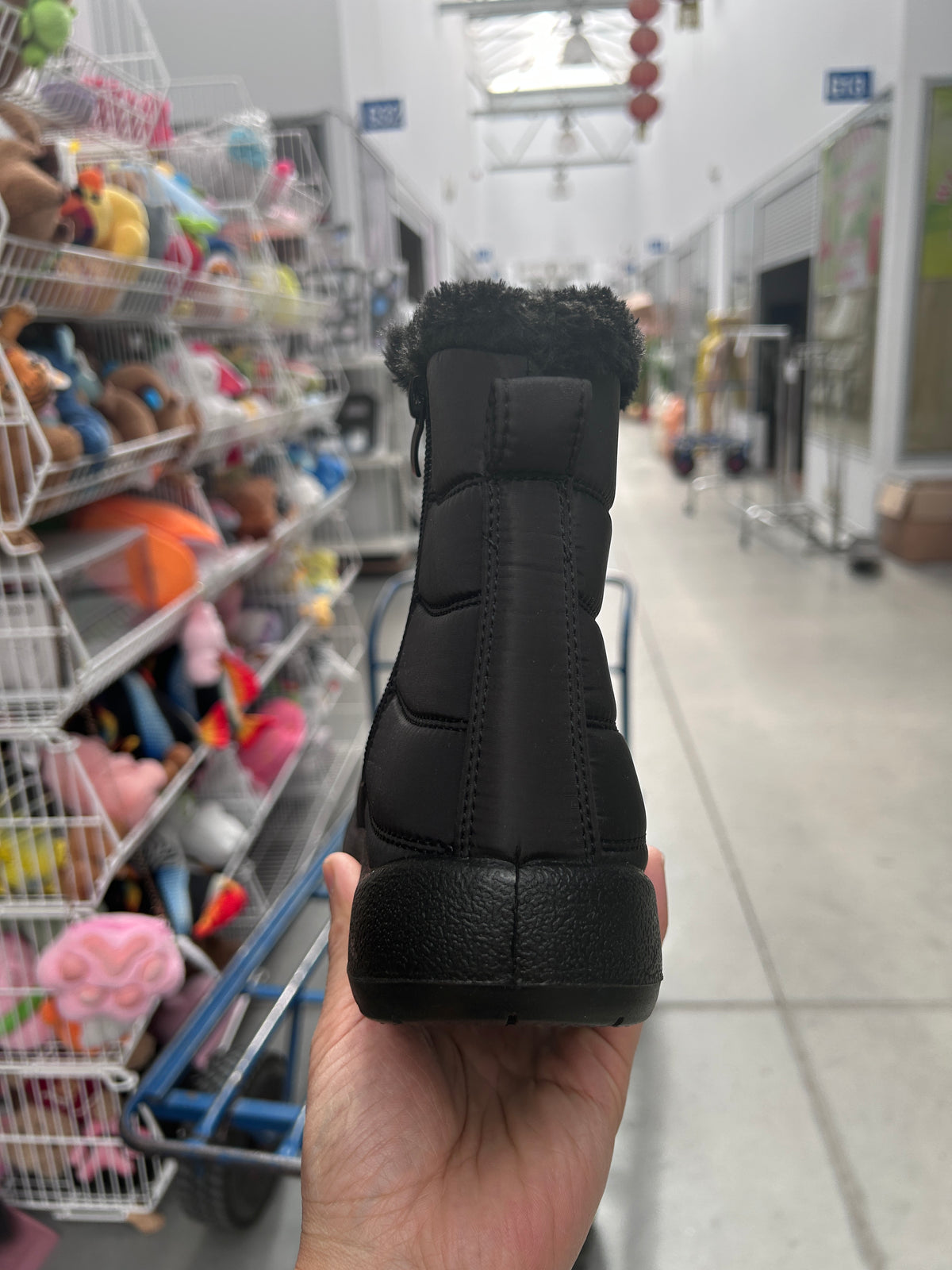 Botki Śniegowce damskie-OCIEPLANE (36-42, 12par) D7550-21 ALL BLACK