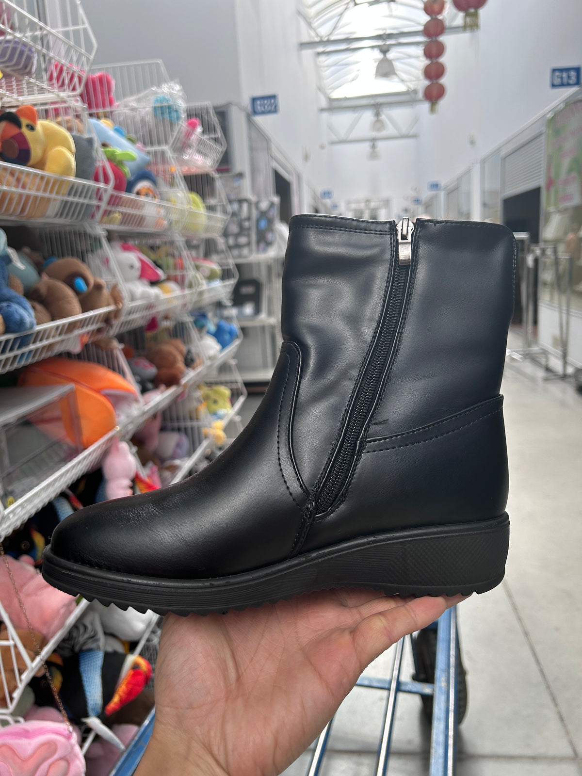 Botki Damskie (36-42) 12Par D26308-21 BLACK