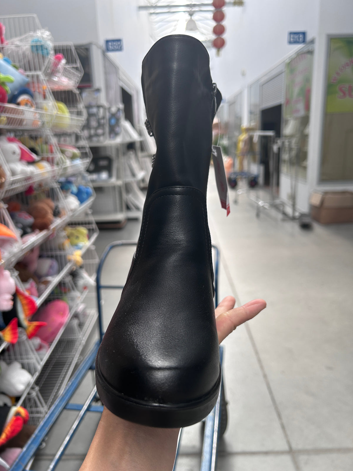 Botki Damskie (36-42) 12Par D7134-21 ALL BLACK