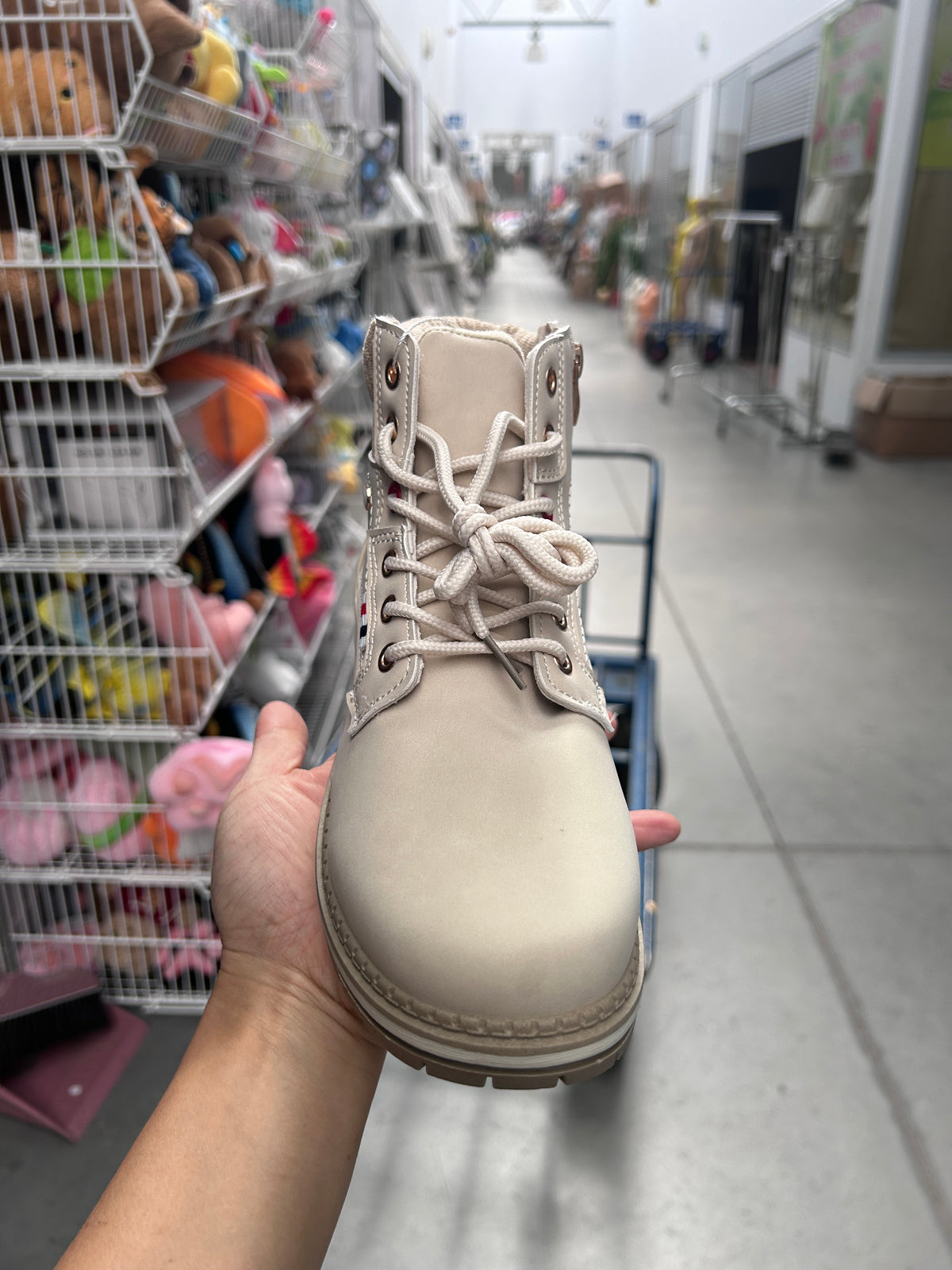 Botki Damskie (36-41) 12Par D9806-6 BEIGE