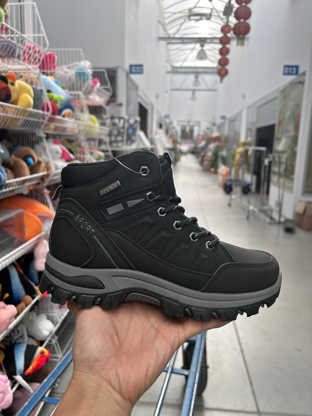 Botki Damskie (36-41) 12Par D6976-1 BLACK