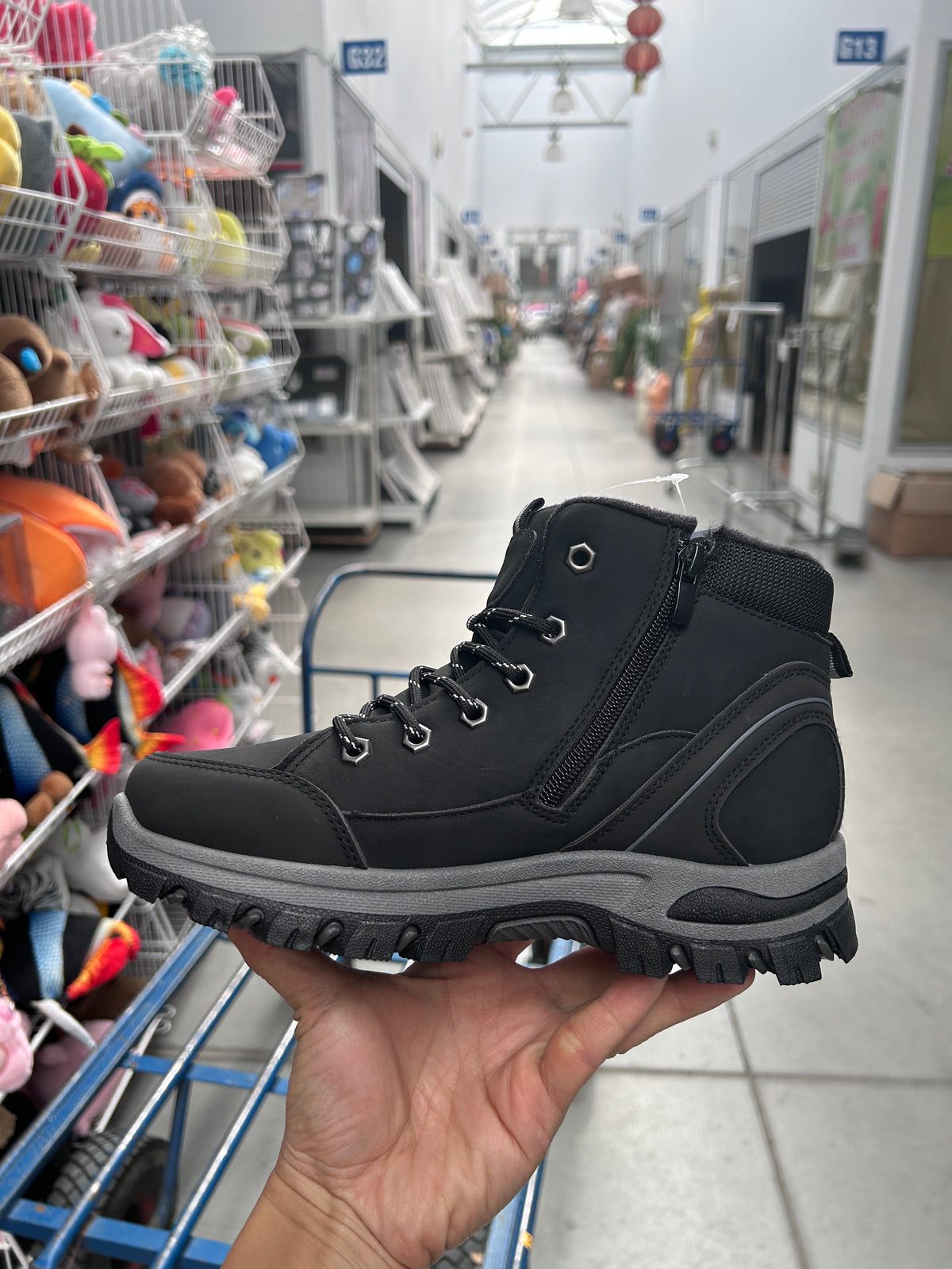 Botki Damskie (36-41) 12Par D6976-1 BLACK