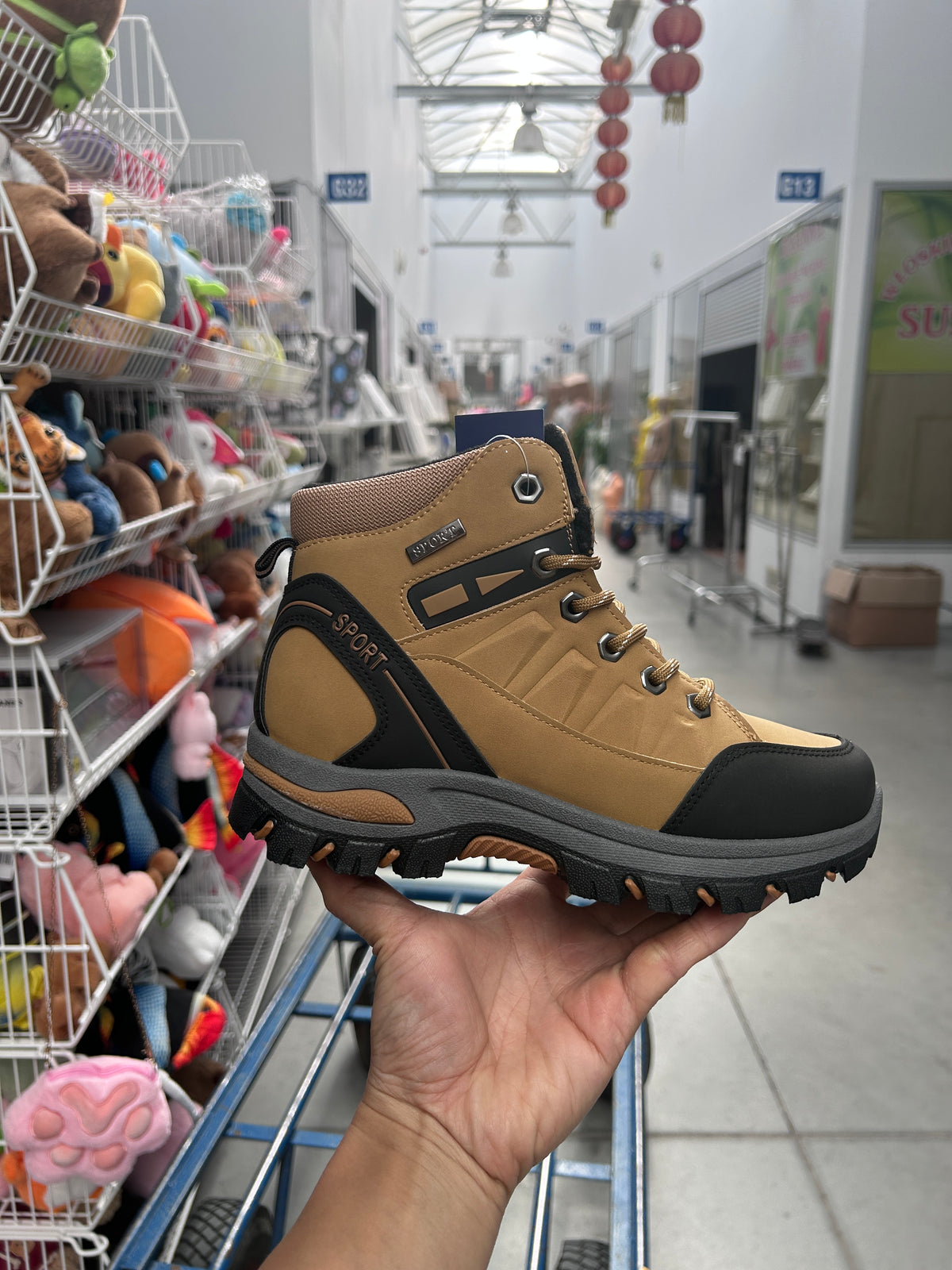 Botki Damskie (36-41) 12Par D6976-7 YELLOW
