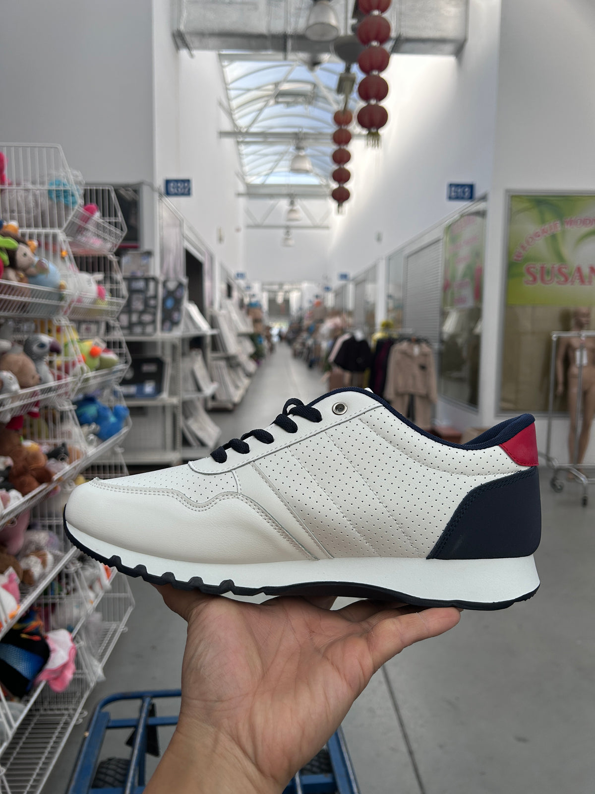Buty Sportowe Męskie U610-5 (41-46,12par) WHITE