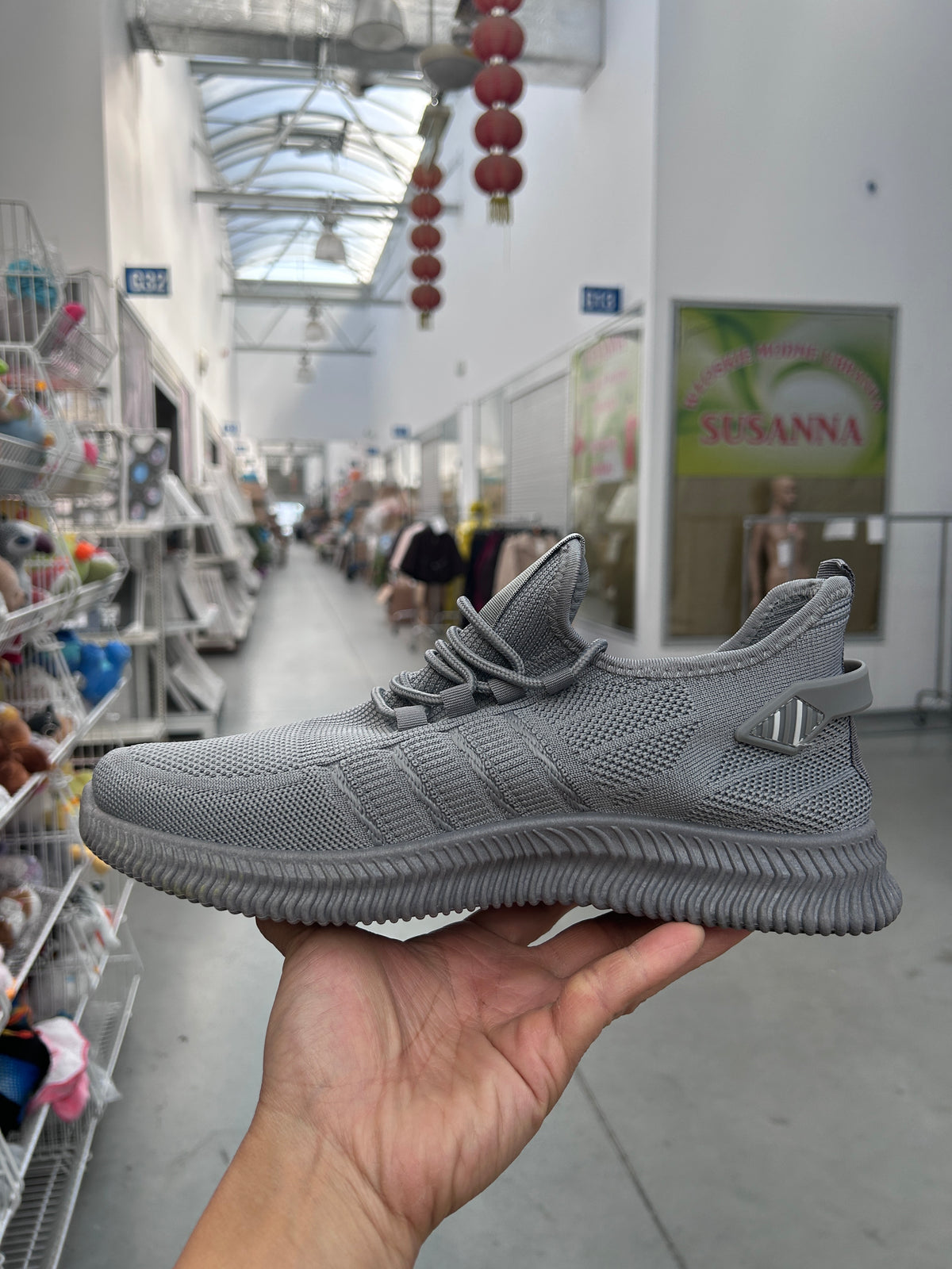 Buty Sportowe Męskie W24001 Grey  (41-46,12par)