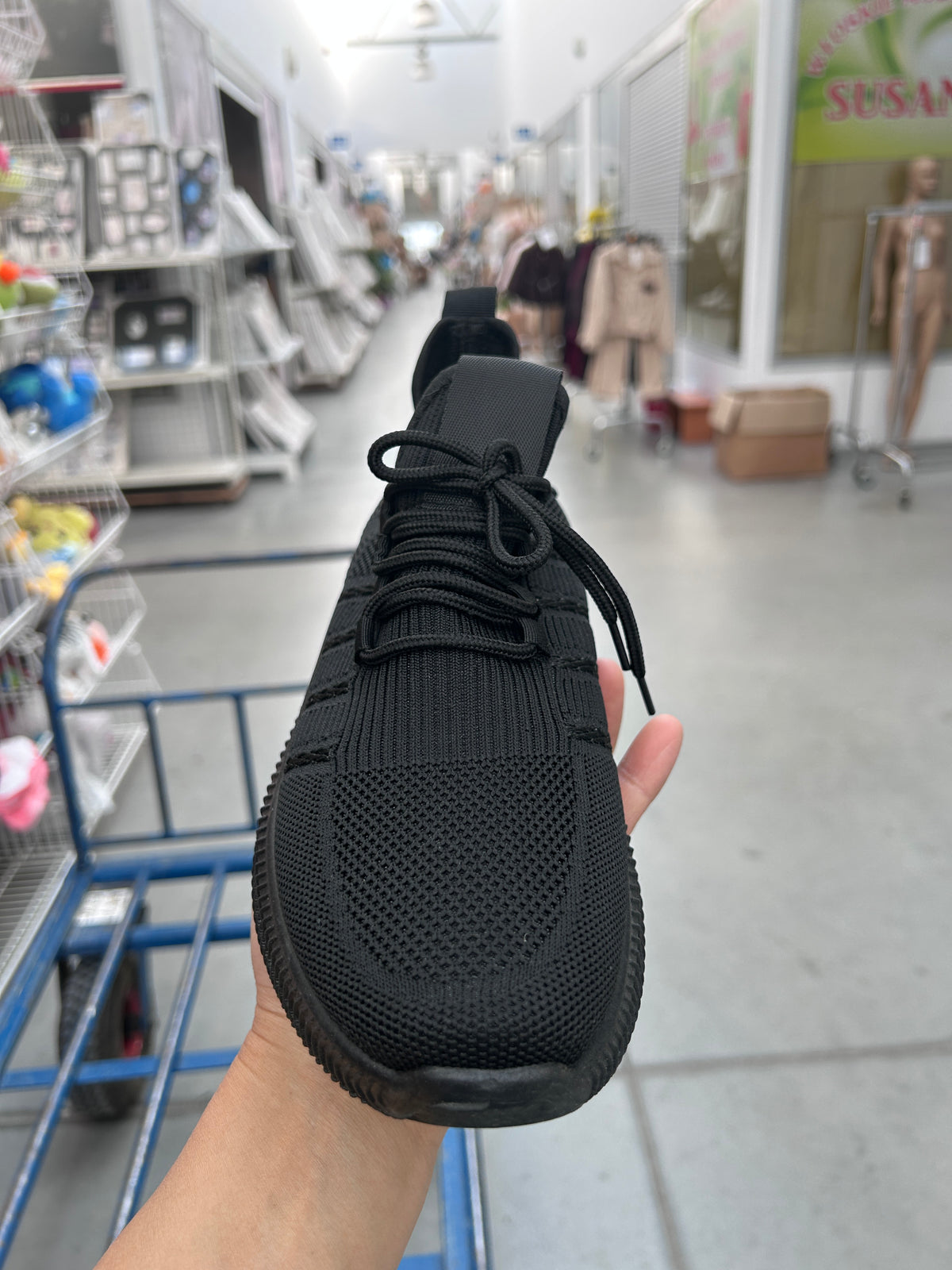 Buty Sportowe Męskie W24001 Black  (41-46,12par)