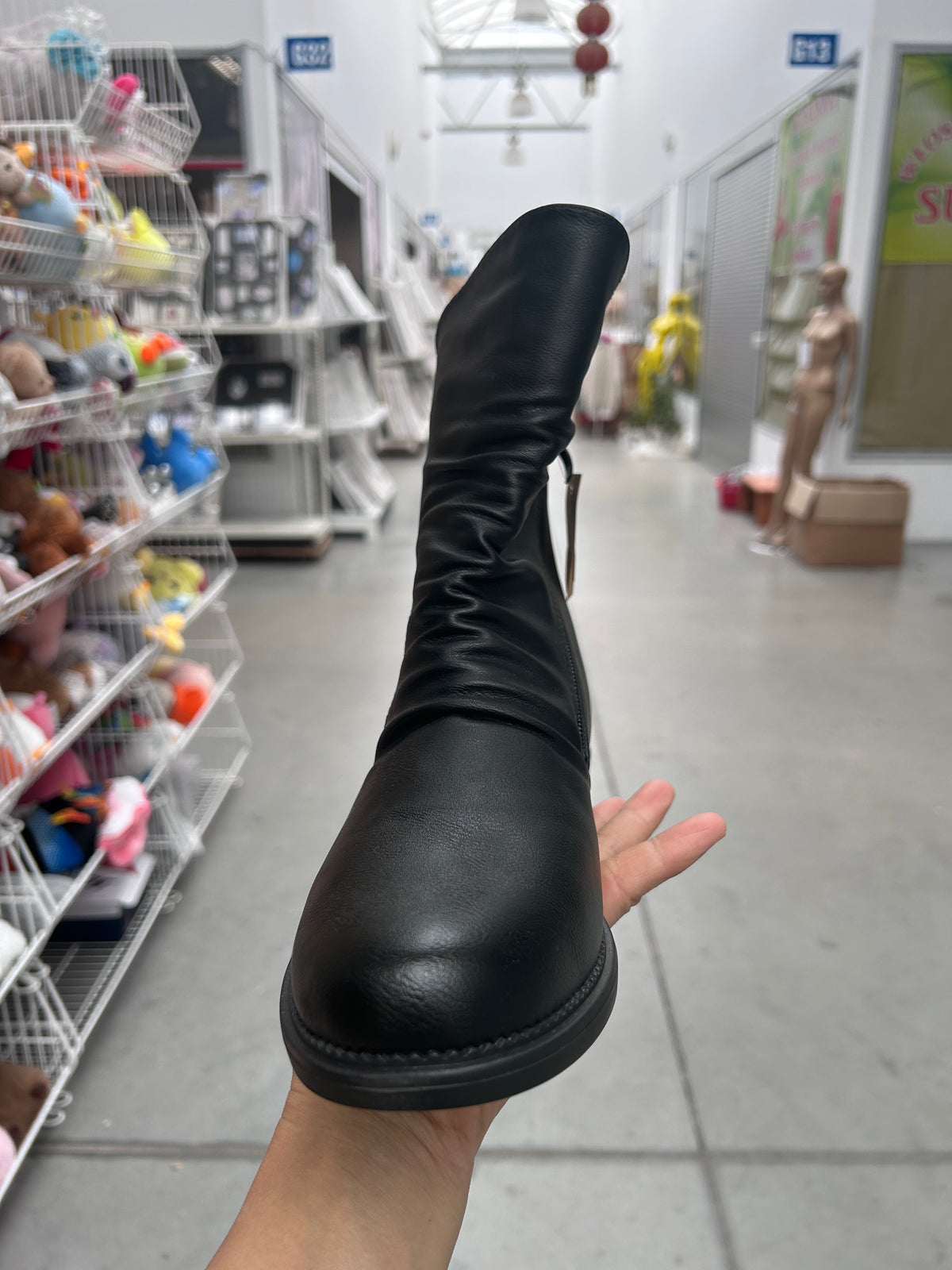 Botki Damskie (36-41) 12Par 27587-1 BLACK