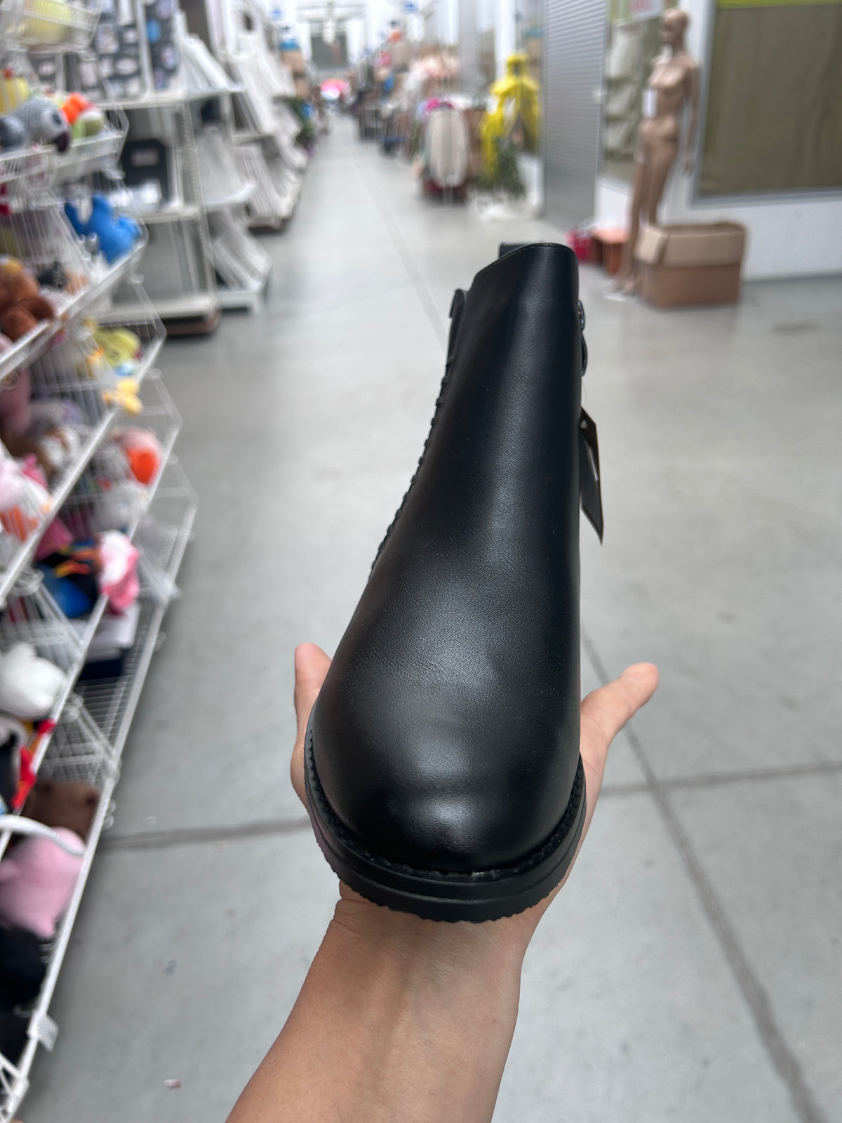 Botki damskie (36-41, 12par) 6788-9 BLACK