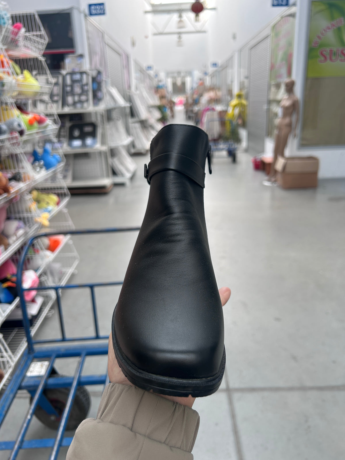 Botki Damskie (37-42) 12Par D92-1 BLACK