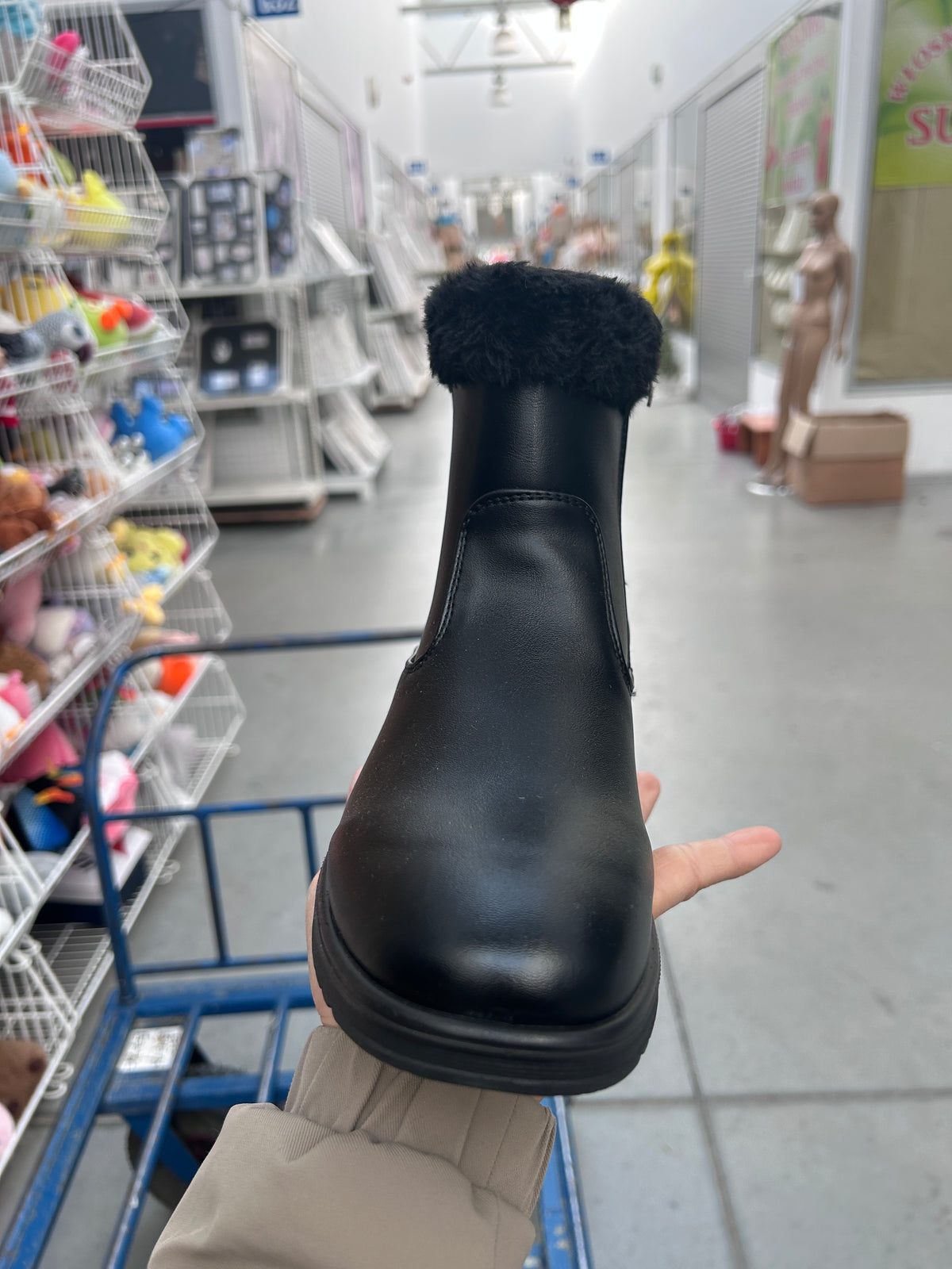 Botki Damskie (36-42) 12Par 26300 BLACK