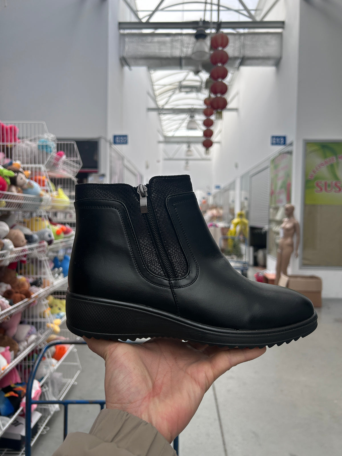 Botki Damskie (36-42) 12Par D26317-21 BLACK