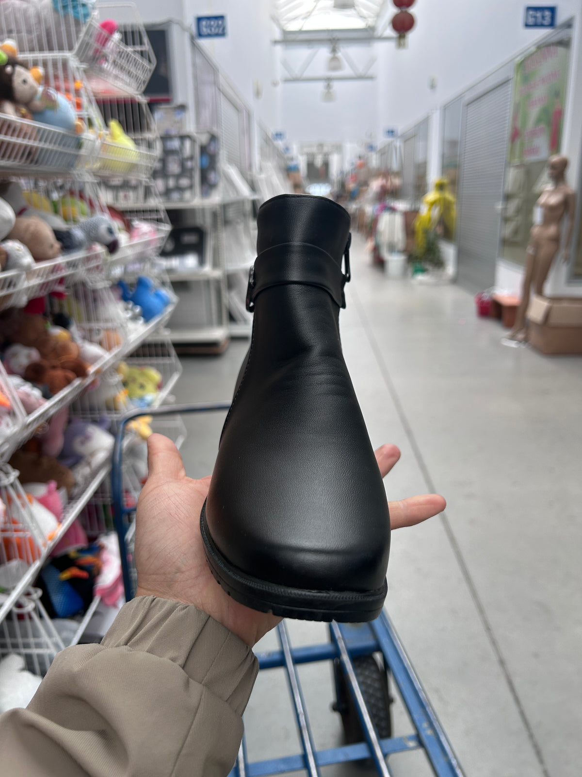 Botki Damskie (37-42) 12Par D91-1 BLACK