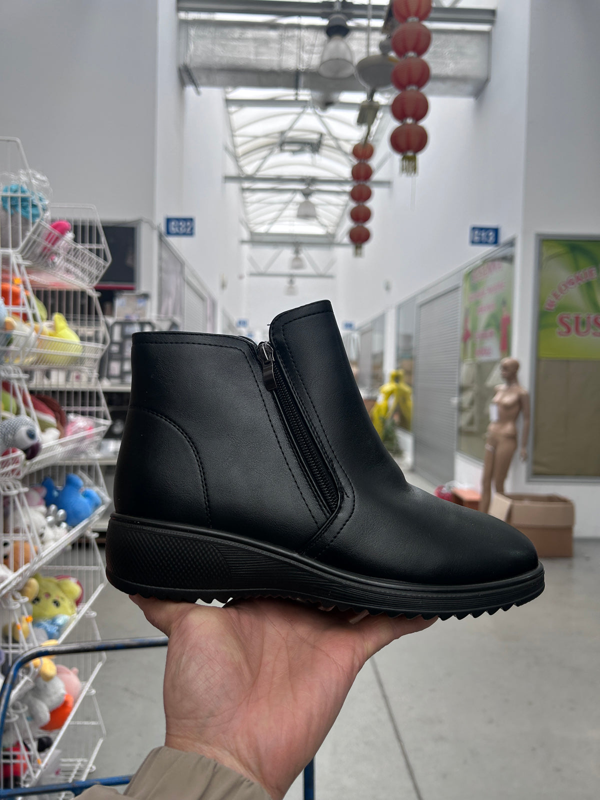 Botki Damskie (36-42) 12Par D26304-21 Black