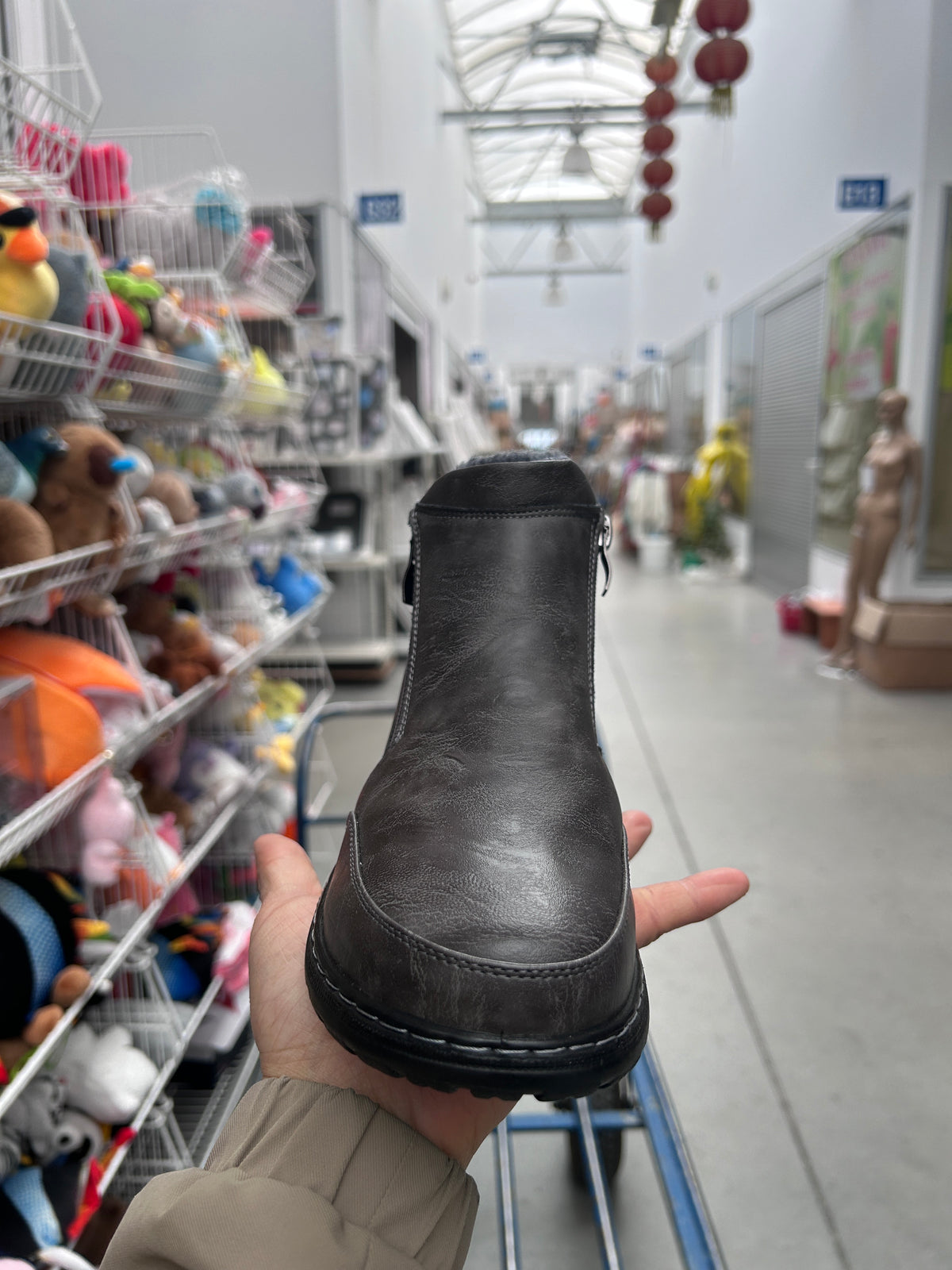 Botki Damskie (36-42) 12Par D83-10 GREY