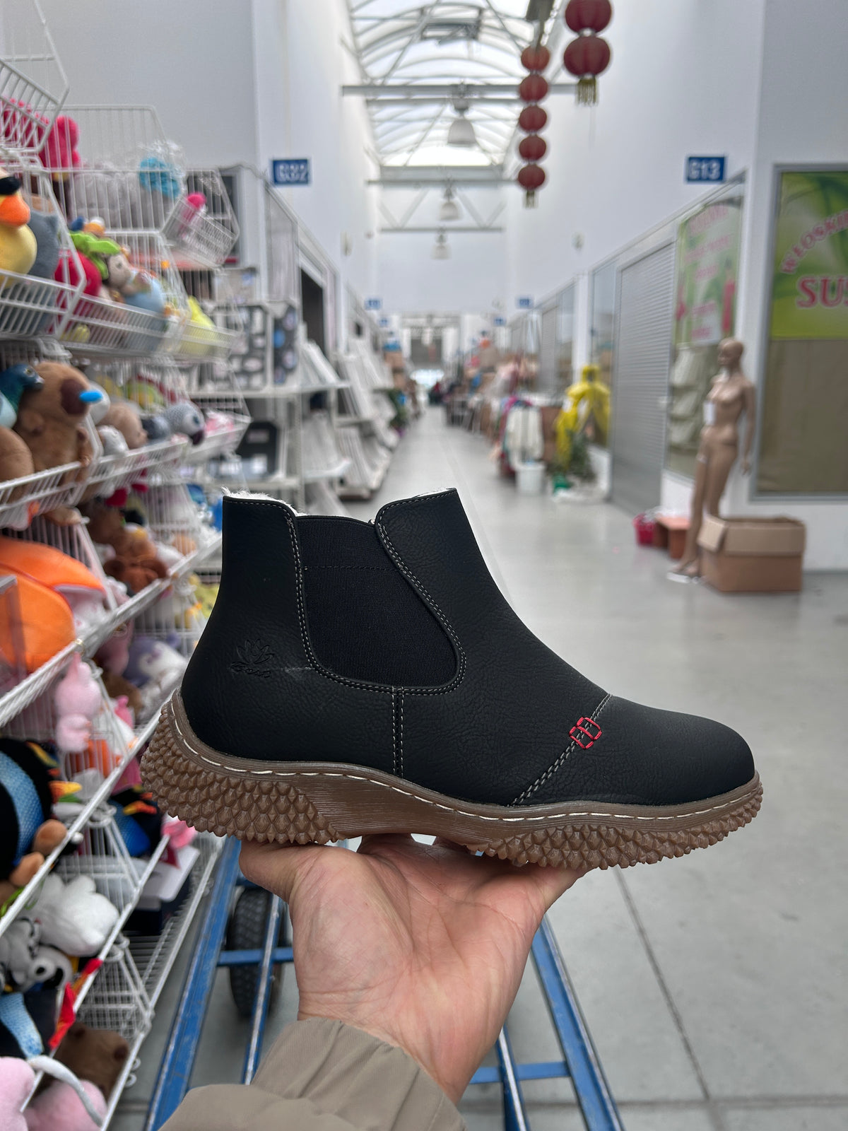 Botki Damskie (36-41) 12Par 9899-1 BLACK
