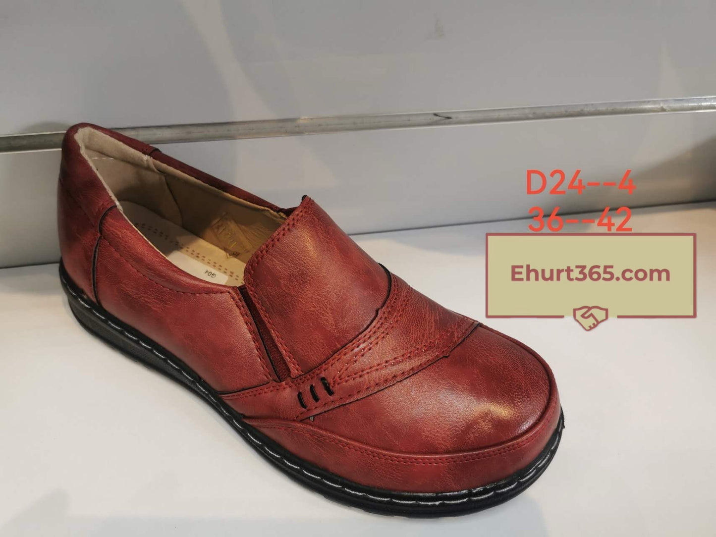 Babcine pantofle (36-42) 12P D24-4 Red