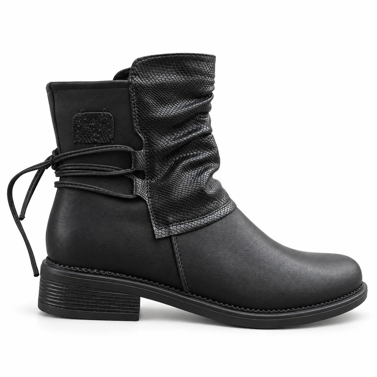 Botki Damskie (36-42) 12Par D27585-1 BLACK