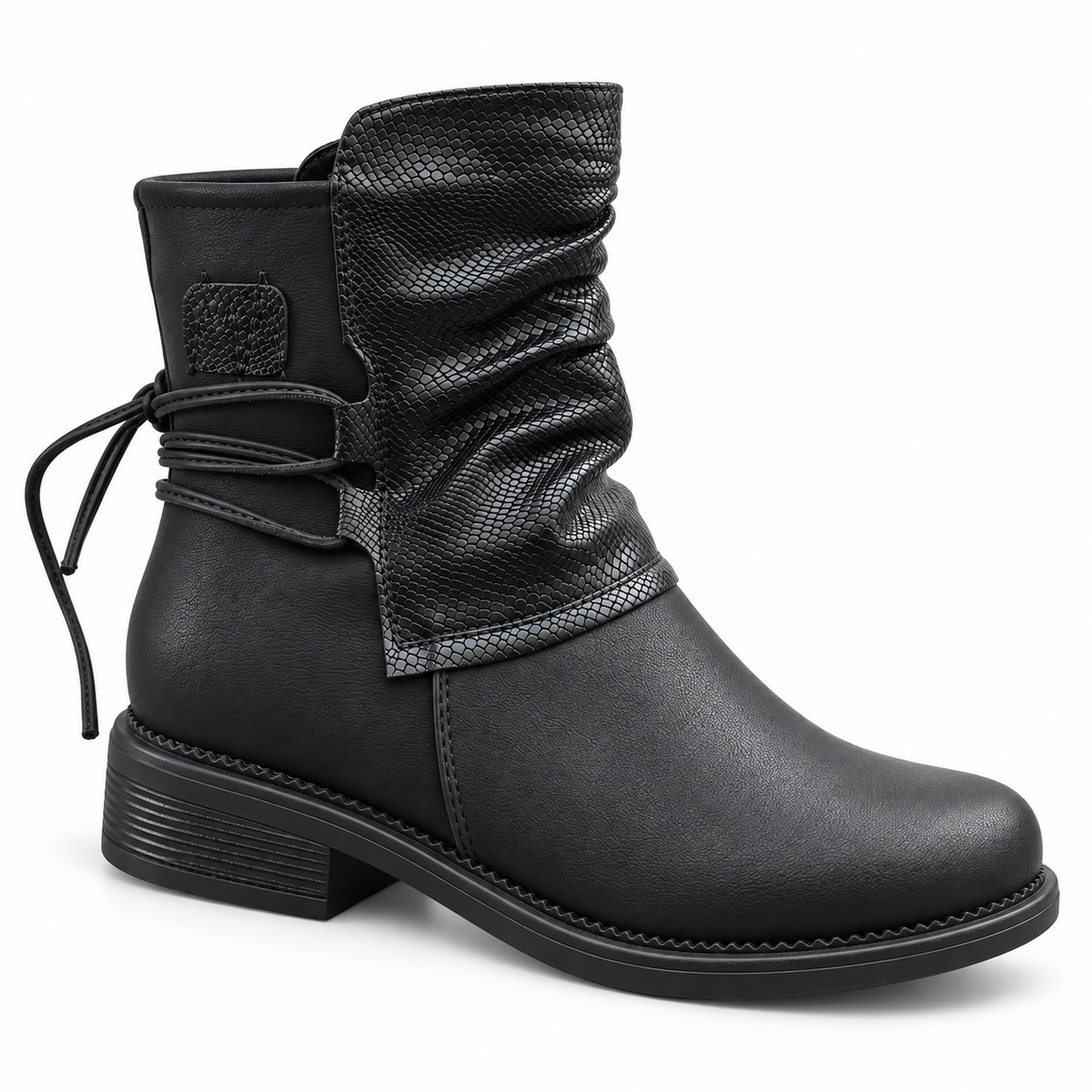 Botki Damskie (36-42) 12Par D27585-1 BLACK