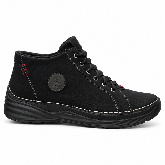Botki Damskie (36-41) 12Par 9592-1 BLACK